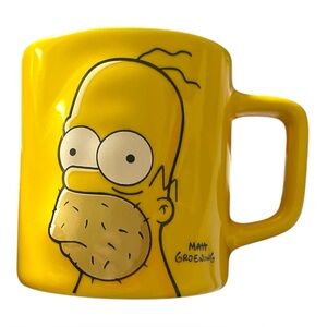 Universal Studios The Simpsons Homer Not-So-Hot Shot Glass Ceramic Mini Mug 3D